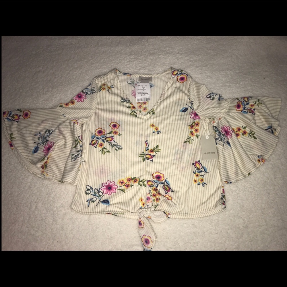 Loose Floral Top